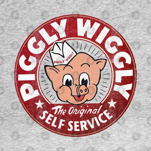 Piggly Wiggly Self Service Worn by Alema Art